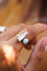 Joya hecha a mano Aros argolla plata 925 piedra natural Larimar diseño exclusivo elegante único joyería fina Anillo Collar Colgante