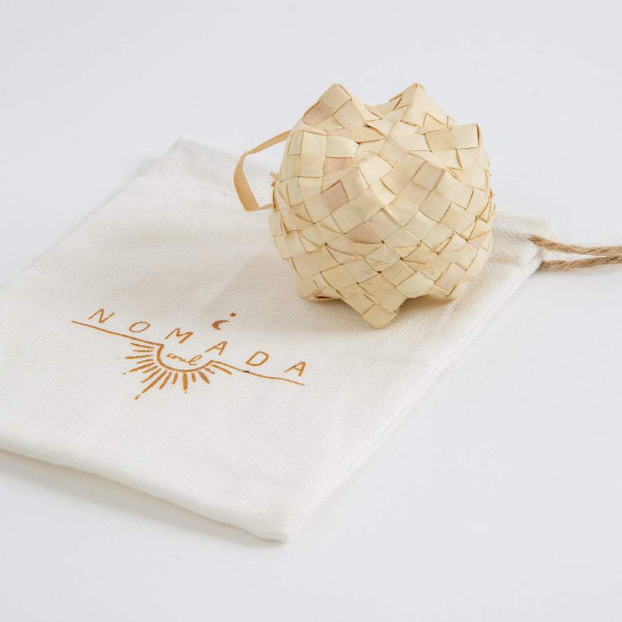 Joyas plata 925 con piedra natural  diseño exclusivo packaging compostable hojas de palmera