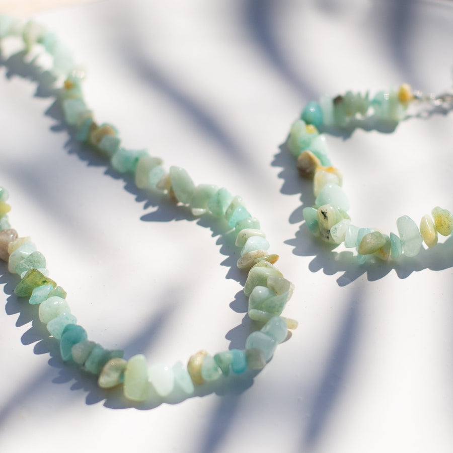 Pack Maui Chocker + Pulsera Amazonita