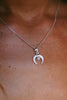 Collar plata 925 con topacio piedra natural  diseño exclusivo elegante único hecho a mano colgante de nacar joyería fina