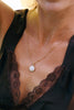 Joya hecha a mano collar colgante perla natural plata 925 bañado en oro 18k piedra natural diseño exclusivo elegante único joyería fina