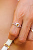 Joyas bañado en oro 22K piedra natural  diseño exclusivo elegante único hecho a mano joyería fina plata 925 